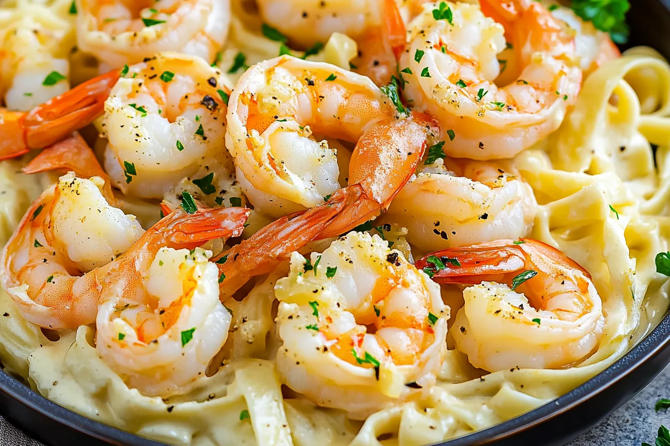 Shrimp Alfredo