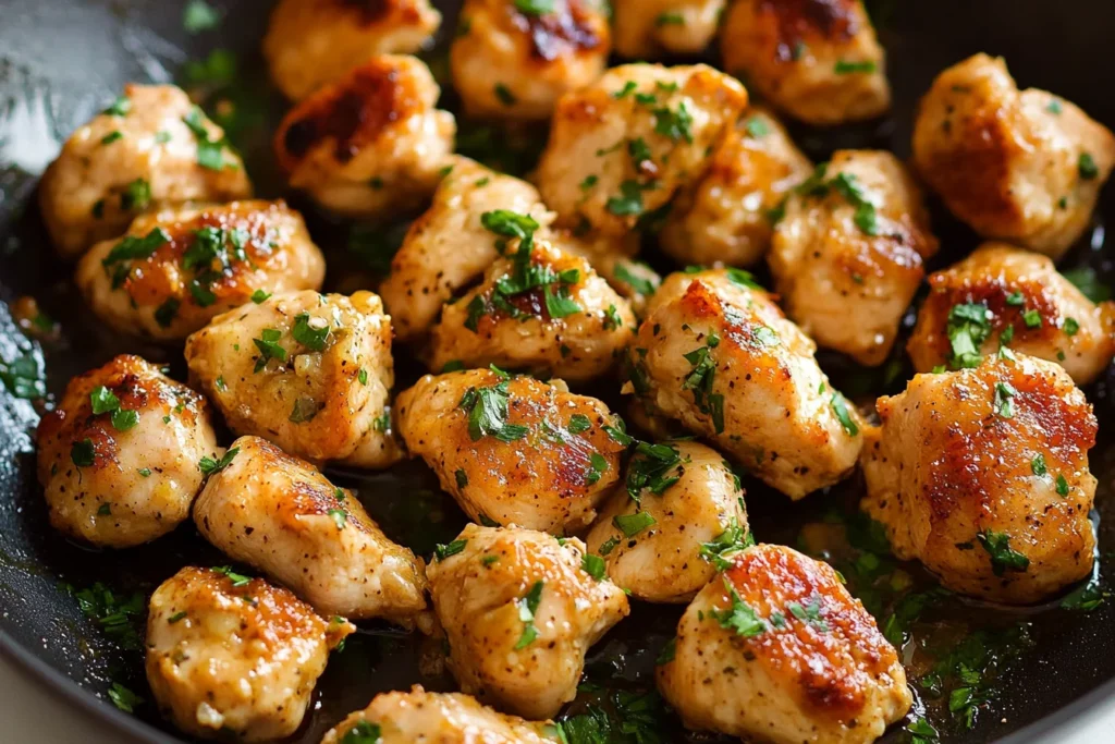 Garlic Butter Chicken Bites