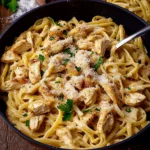 Garlic Parmesan Chicken Pasta