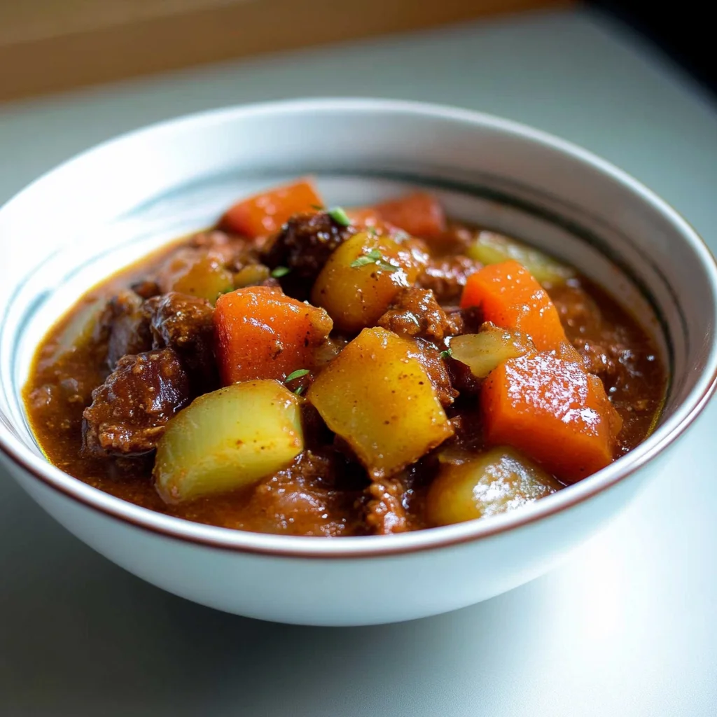 Hawaiian Beef Stew