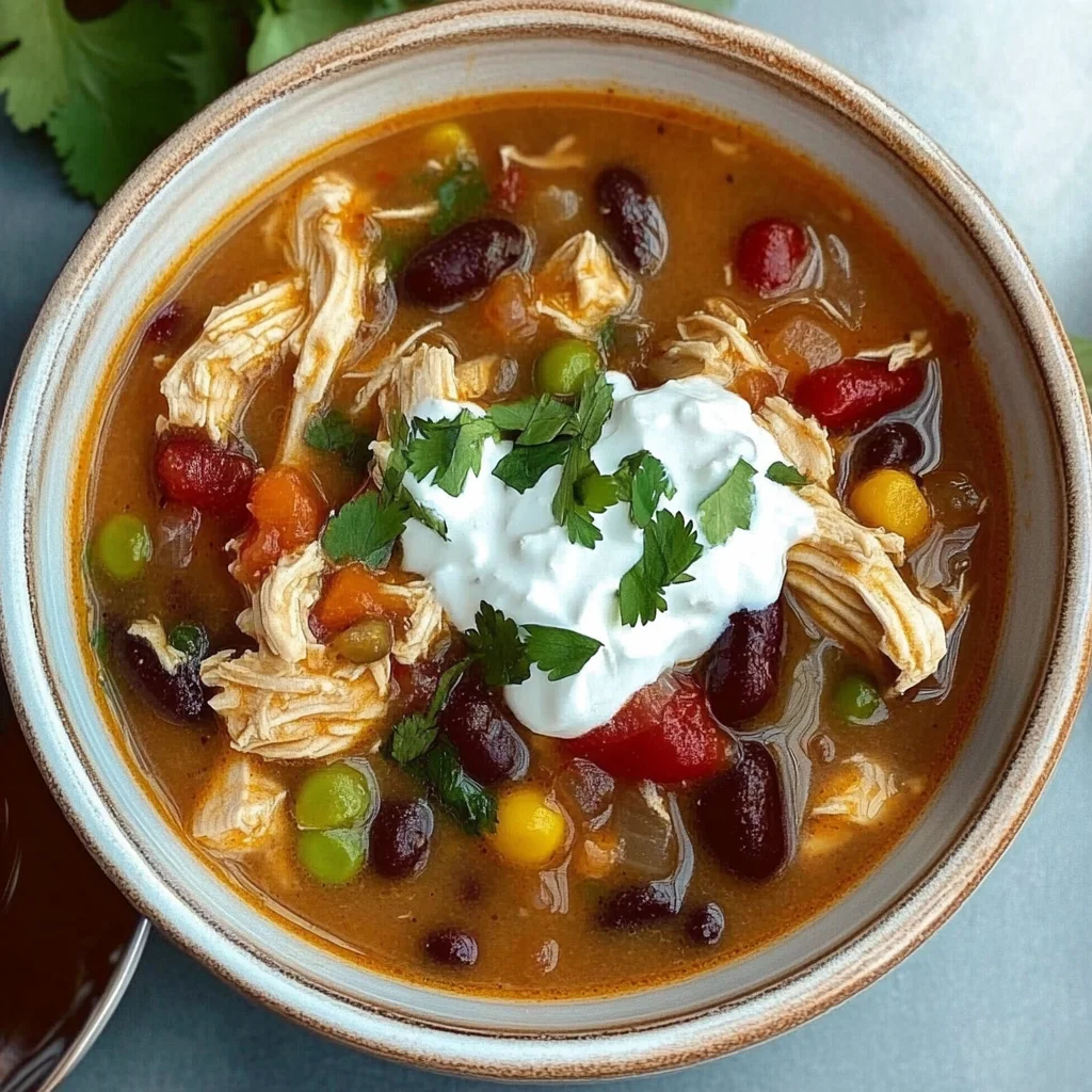 Southwestern Chicken Soup